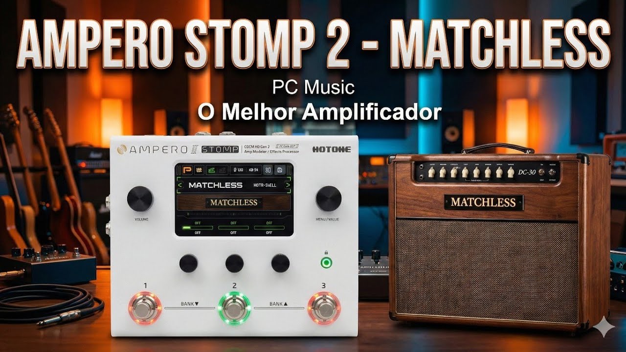 Matcheless - O melhor Amp da Ampero Stomp 2