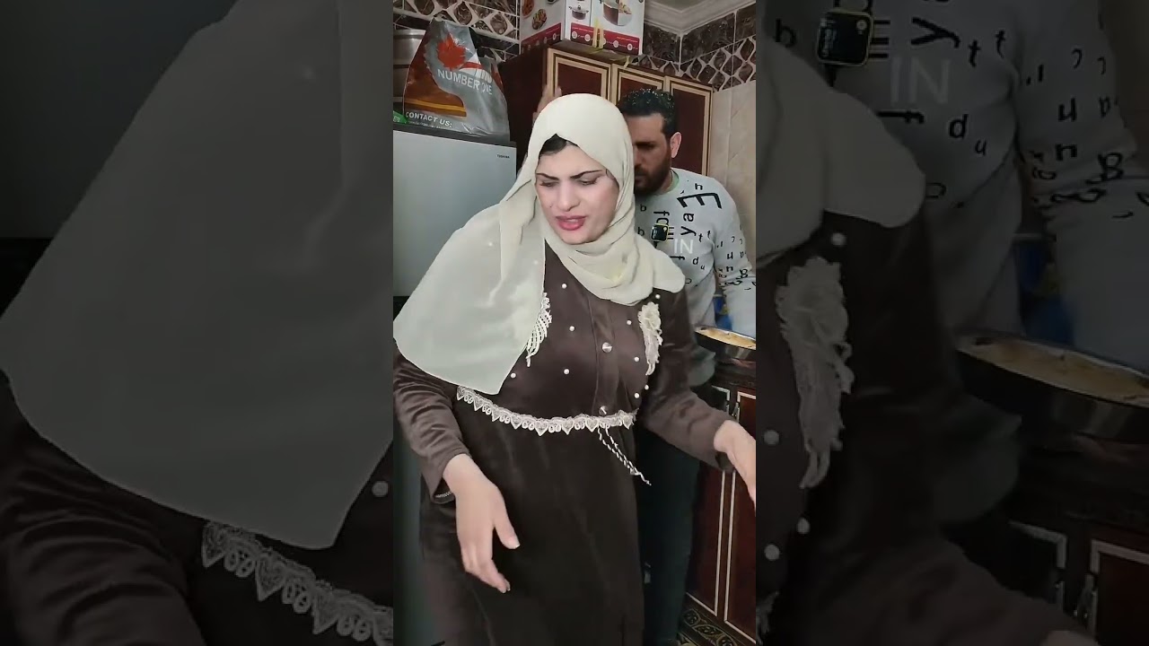 حماتي افتكرت اني بشيل الاكل منها