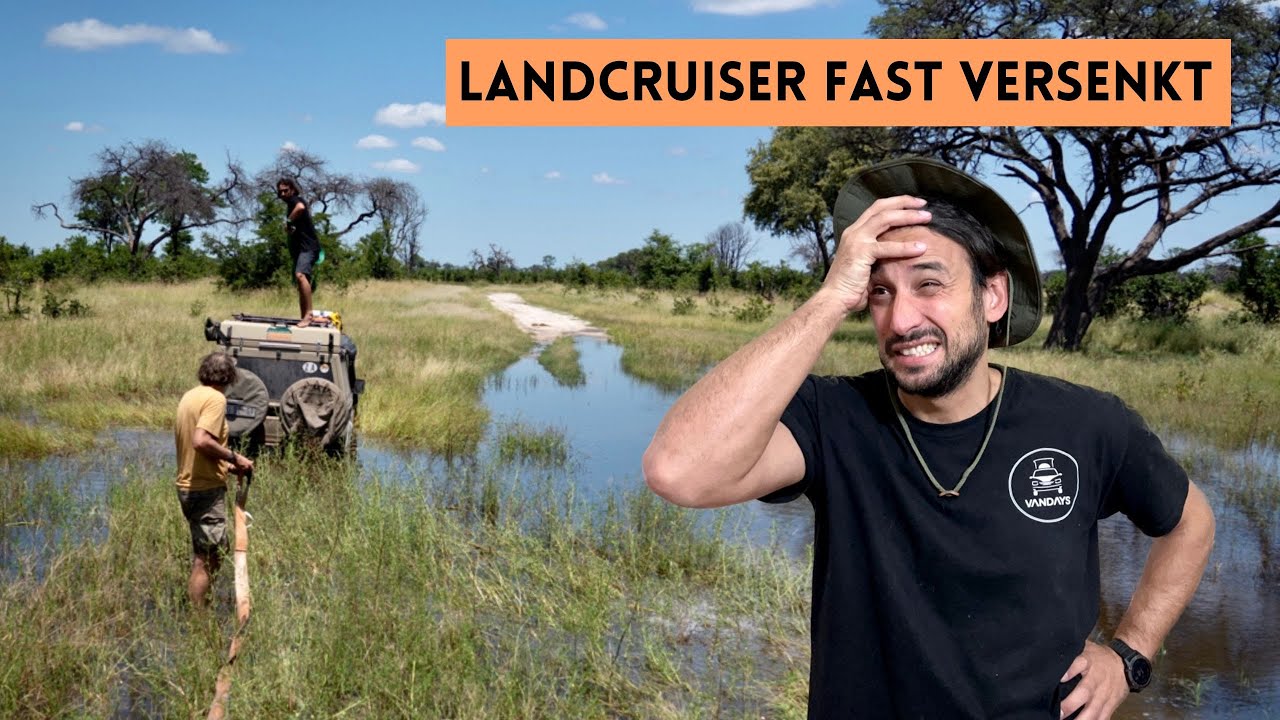 Toyota Landcruiser fast im See versenkt! Teil 2 von 3
