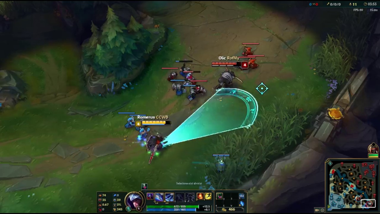 Romerus (Talon) vs (Rengar) Olic