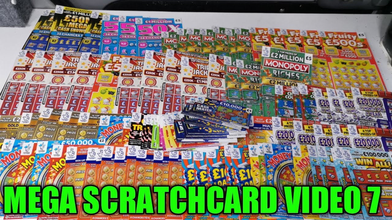 MEGA SCRATCHCARD VIDEO 7