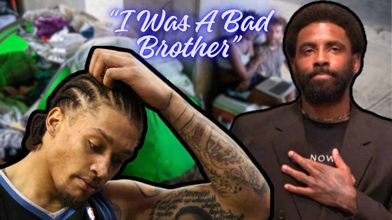Kyrie REACTS to Michael Beasley&rsquo;s Emotional Homeless Story 😢
