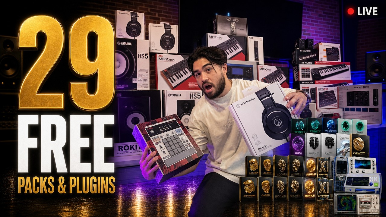 11 YEAR ANNIVERSARY (29 FREE PACKS & PLUGINS + $10k GEAR GIVEAWAY)