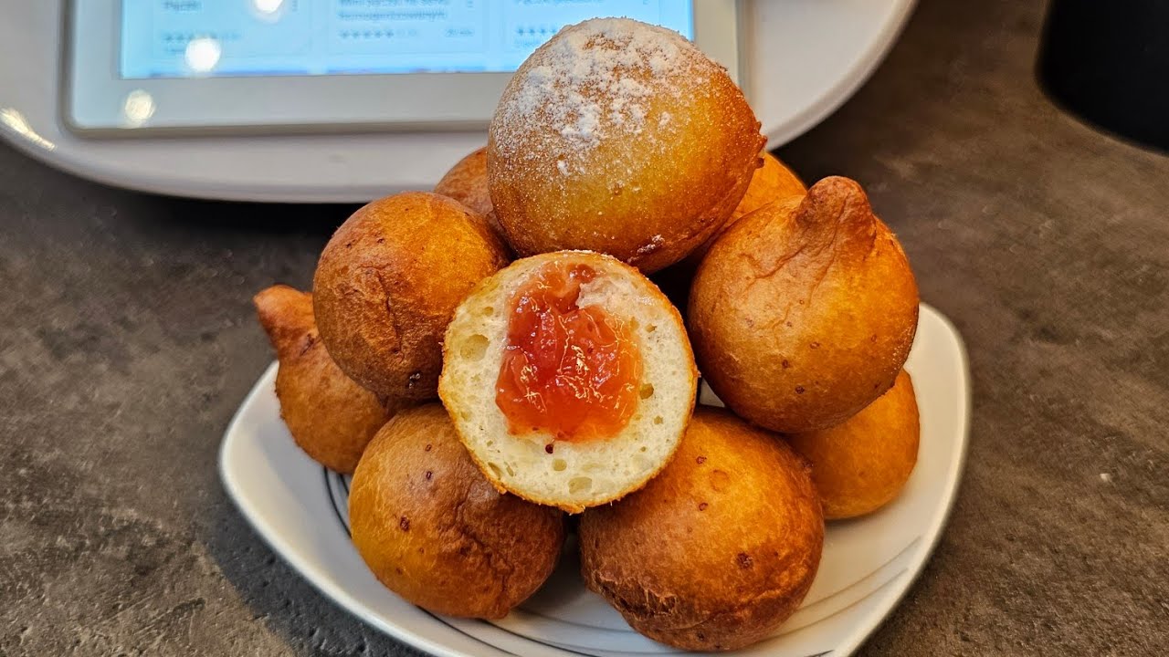 Przepis na pyszne PĄCZKI Z SERKA WIEJSKIEGO z Thermomix #paulitawita #tłustyczwartek