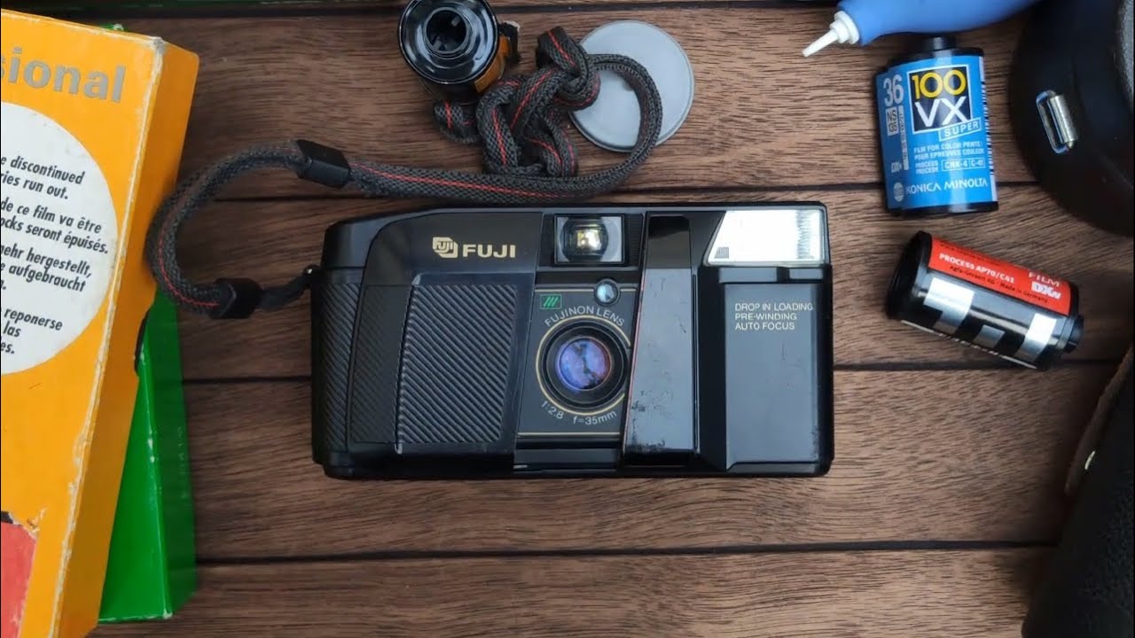 fuji DL-300 review | fujifilm cardia hite date Loading Film/Unloading Film insert battery
