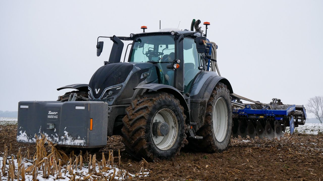 ☆ Śnieżna uprawa po kukurydzy z Valtrą ☆ LANDSTAL ㋡AGRO janeQ㋡