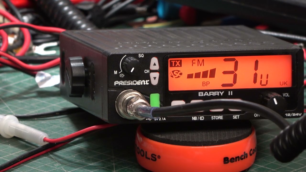 President Barry II CE MultiNorm CB radio - On The Air test