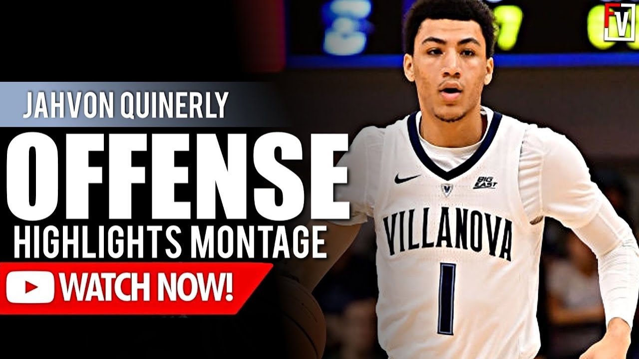 Jahvon Quinerly Villanova Freshmen Regular Season Highlights Montage 2018-19 - Jelly JQ!