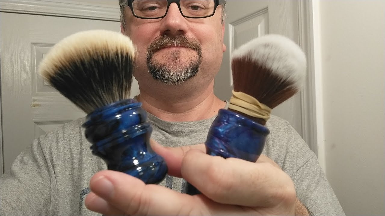 Oumo Knot Set: Manchuria Finest Badger and Mother Lode Synthetic