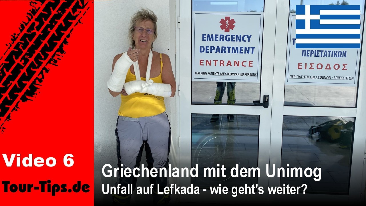 Griechenland mit dem Unimog - Unfall auf Lefkada - wie geht's weiter?