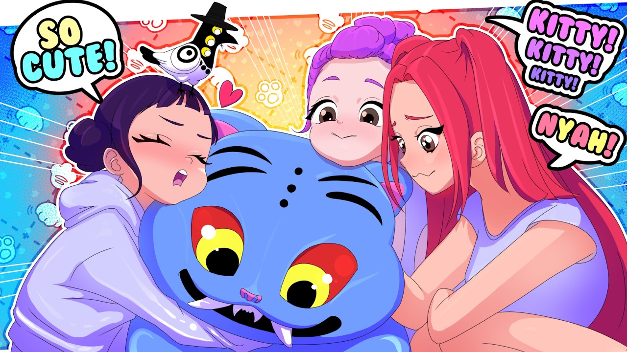 Смотрите милые свидания Зои и Руми 💘 | Политрикс | Охотники на демонов в K-Pop | ДУБЛЯЖ КОМИКСОВ