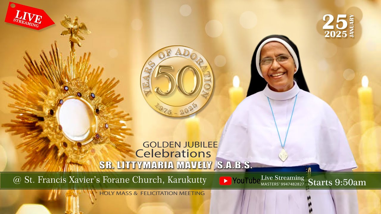 GOLDEN JUBILEE SR. LITTYMARIA MAVELY S.A.B.S. 25|01|2025