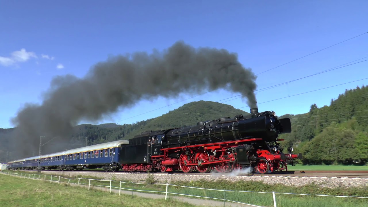 M&auml;rklintage 2019 - Schnellzugdampflok 01 202 im Schwarzwald
