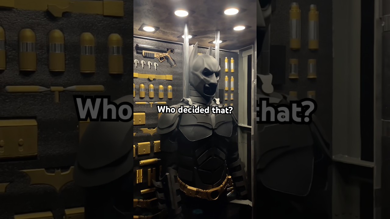 Это лучшая декорация Бэтмена за всю историю? #batman