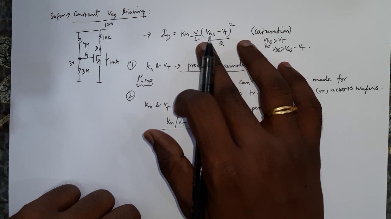 16_Problems with constant VGS biasing