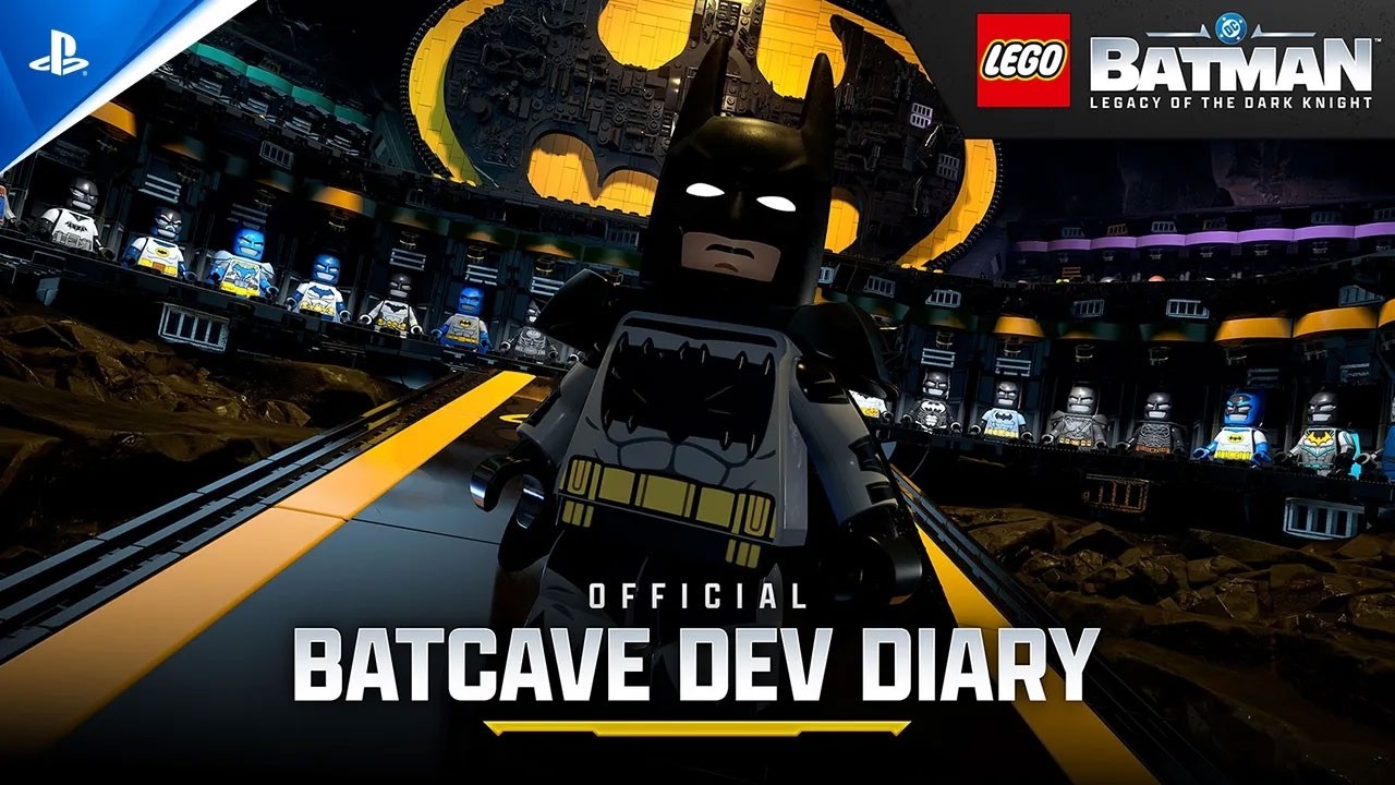 LEGO Batman: Legacy of the Dark Knight - Дневник разработчиков в Бэтпещере | Игры для PS5