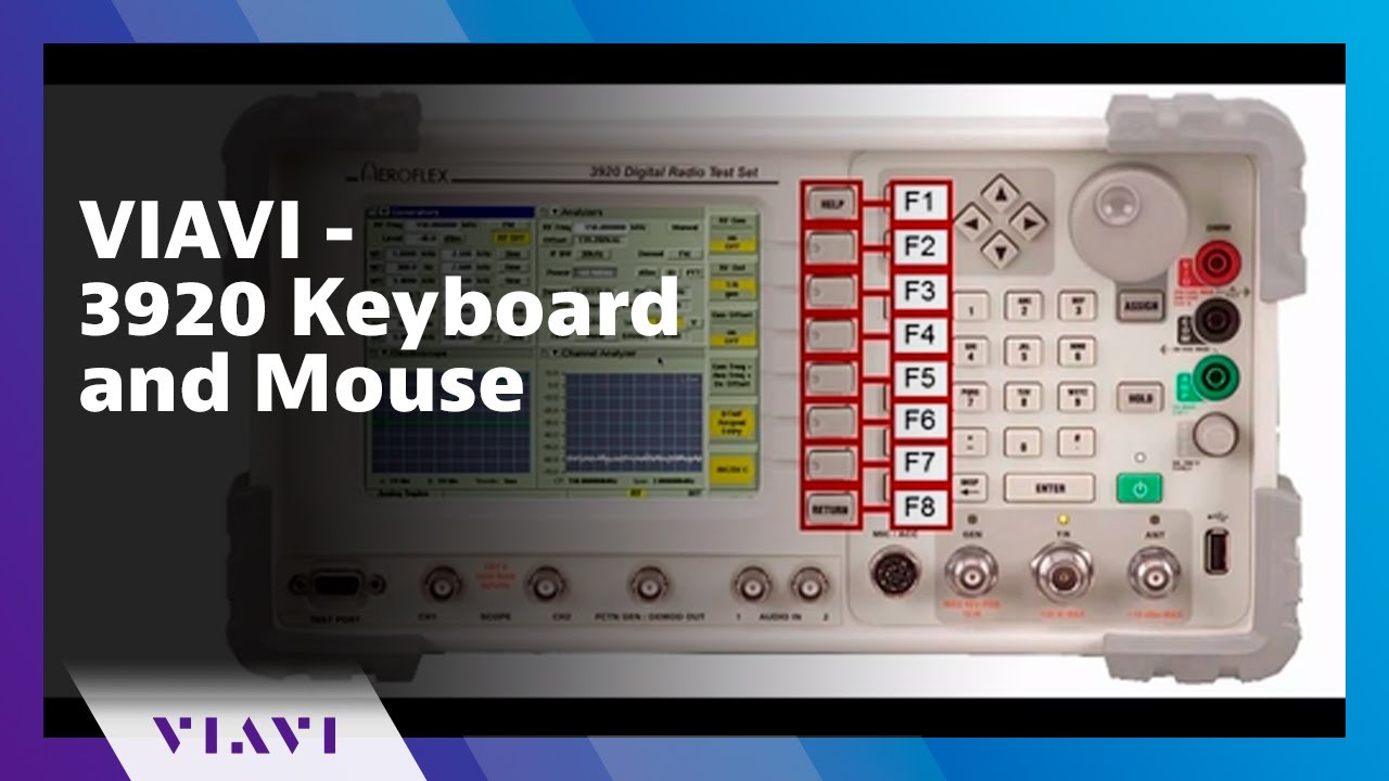 VIAVI - 3920 Keyboard and Mouse