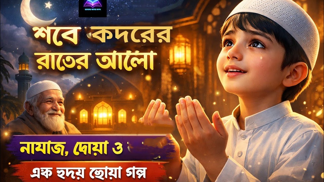 শবে কদরের রাতে কী করবেন? | Emotional Islamic Story.