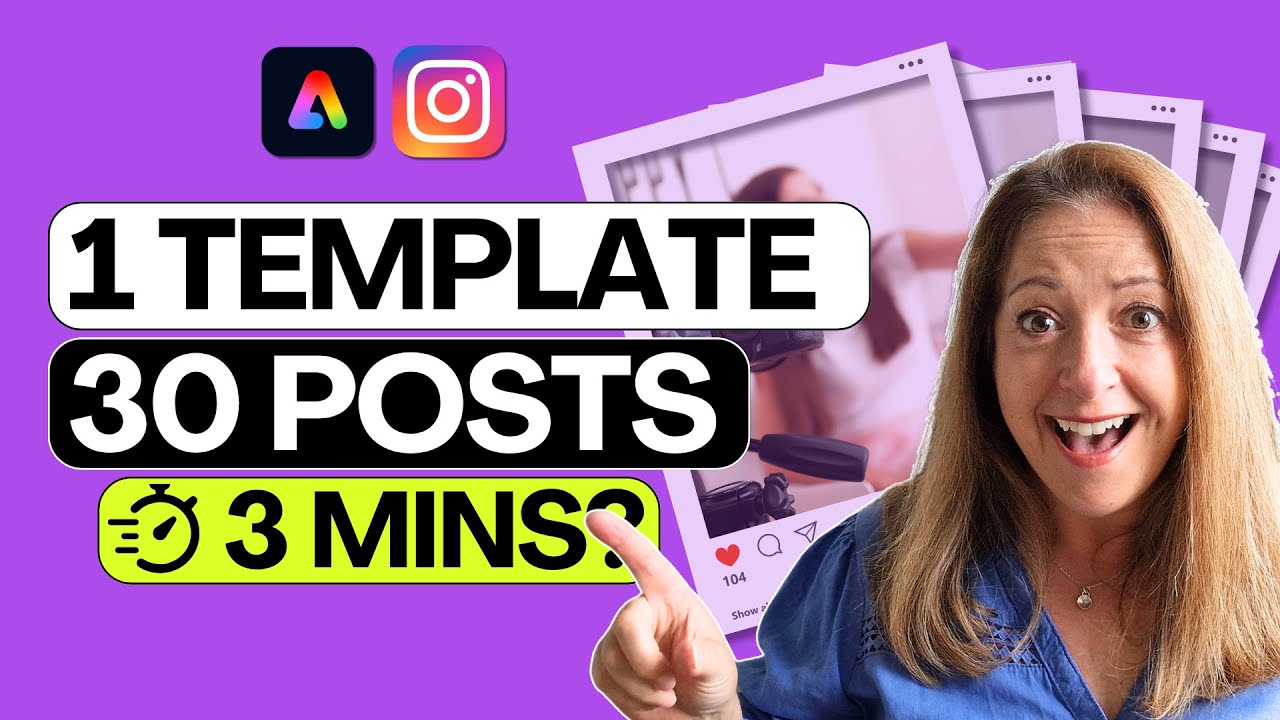 Create Bulk Social Media Posts FAST (photos included!) 🚀