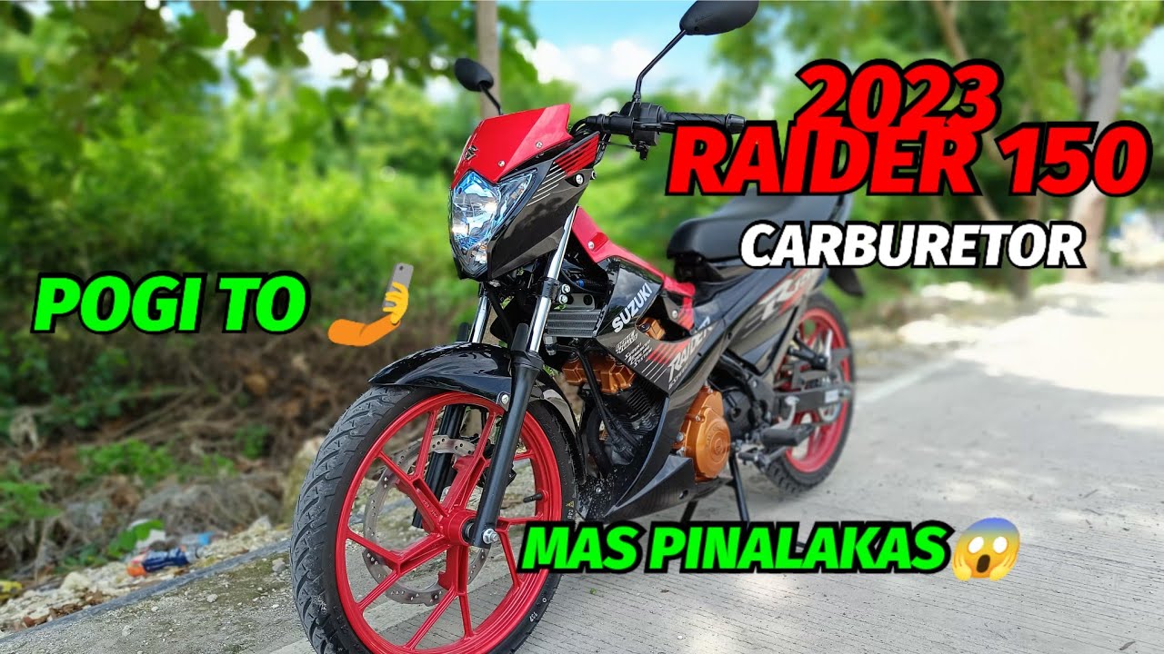 THE LEGENDARY UNDERBONE RAIDER 150 CARBURETOR 2023 | Ang Pogi nang bagong Raider 150 carb.