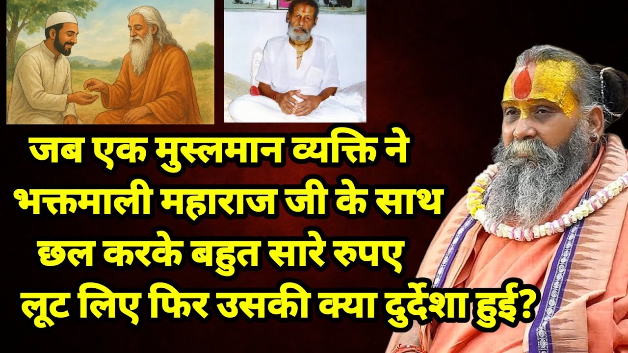 जब एक मुस्लमान को भक्तमाली महाराज जी के साथ छल करना महंगा पड़ गया। 1एक माह बाद वह बर्बाद हो गया 😱