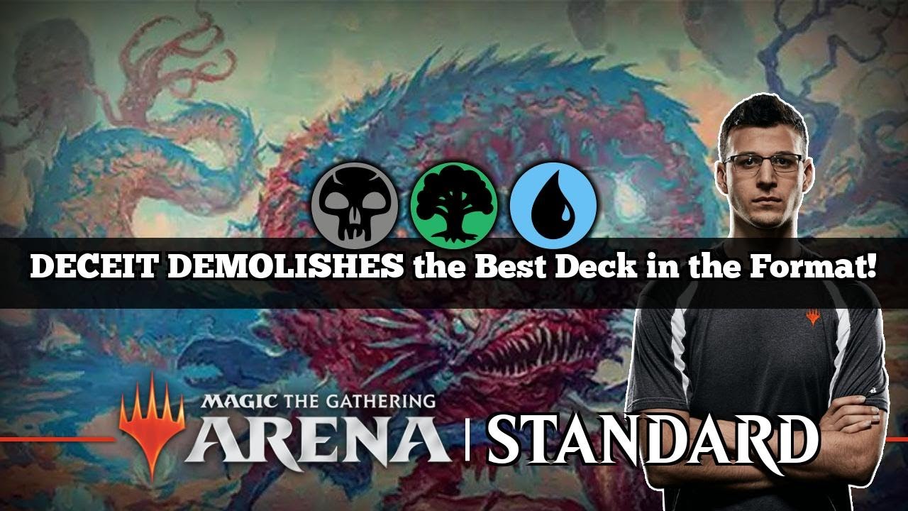 DECEIT DEMOLISHES the Best Deck in the Format! | MonoBu Wagon | Standard Bo3 | Mythic Rank | MTG A