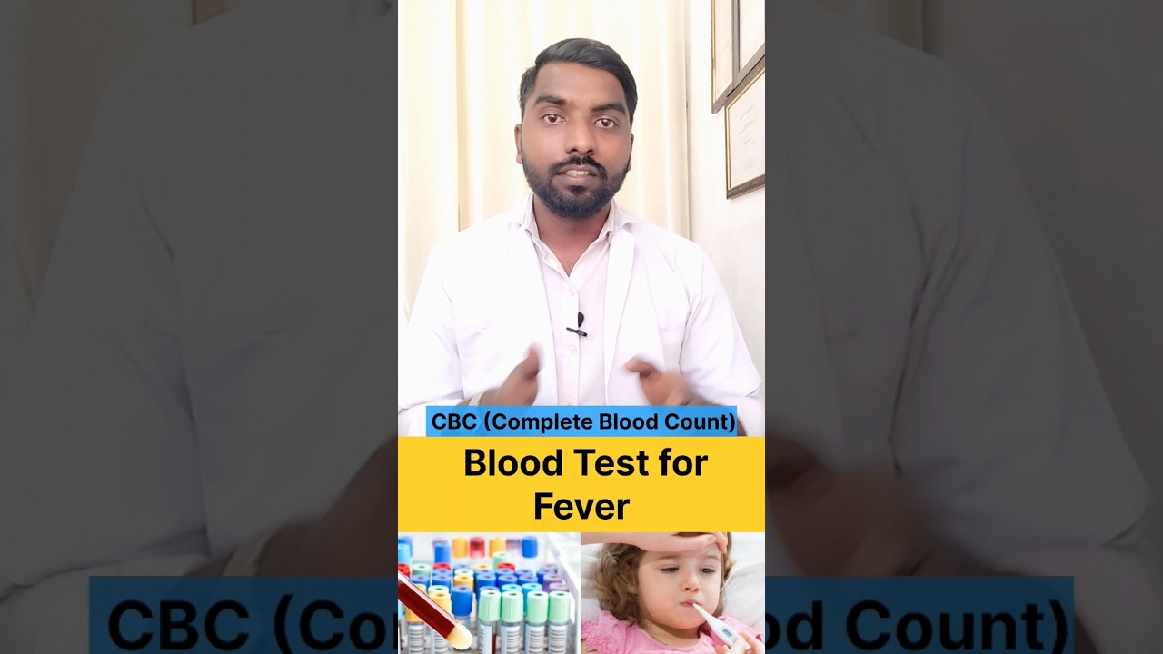 Blood Test for Fever by Shubham Kushwaha #Fever #bloodtest #laboratory #pathology #labtecheducation
