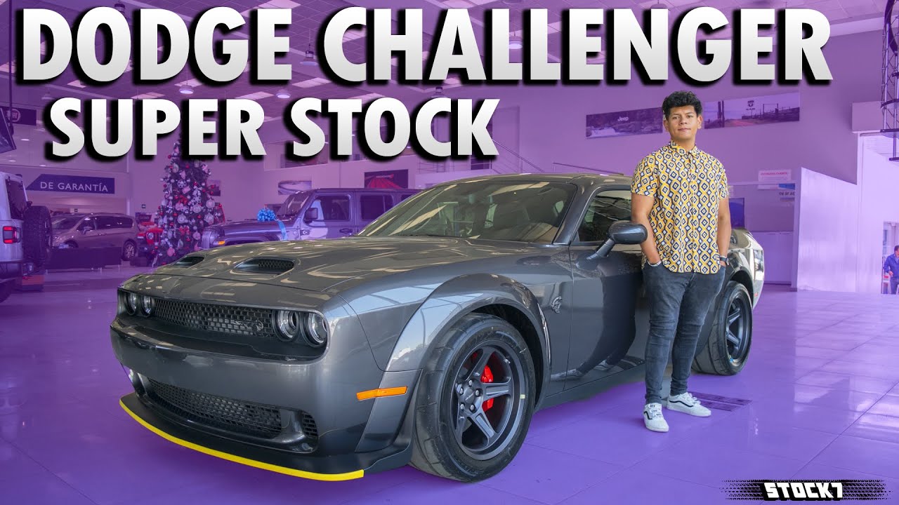 DODGE CHALLENGER SUPER STOCK El auto perfecto para CUARTO DE MILLA