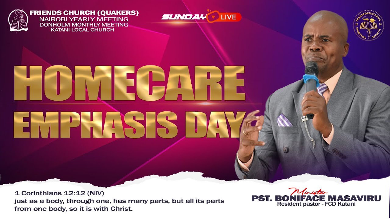HOMECARE EMPHASIS SUNDAY//PST MASAVIRU