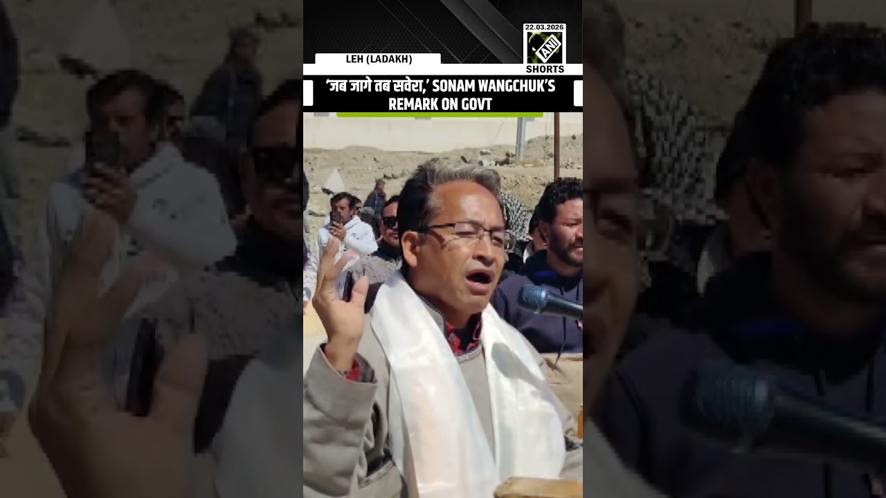 &laquo;जब जागे तब सवेरा&raquo; &mdash; саркастическое замечание Сонама Вангчука в адрес правительства по поводу рас...