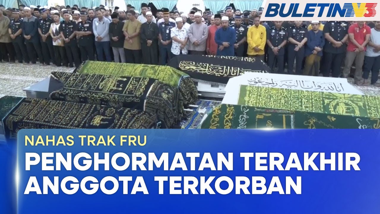 NAHAS TRAK FRU | 7 Jenazah Disolatkan Di Surau IPD Hilir Perak