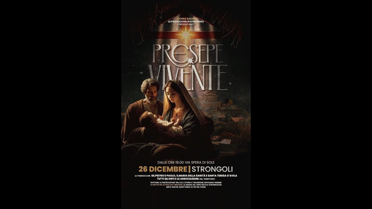 PRESEPE VIVENTE 2025 A STRONGOLI  BY  TONINO PARISI 0