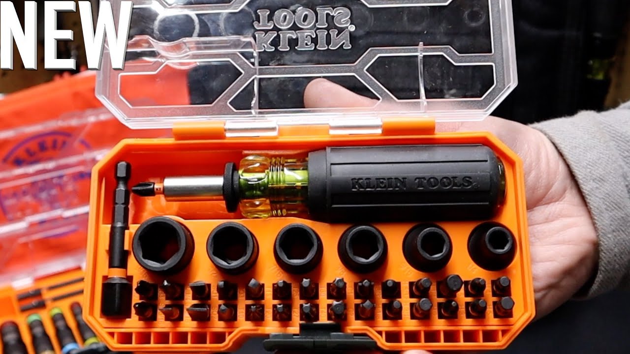 NEW Klein Tools Socket & Bit Hybrid Set 33805