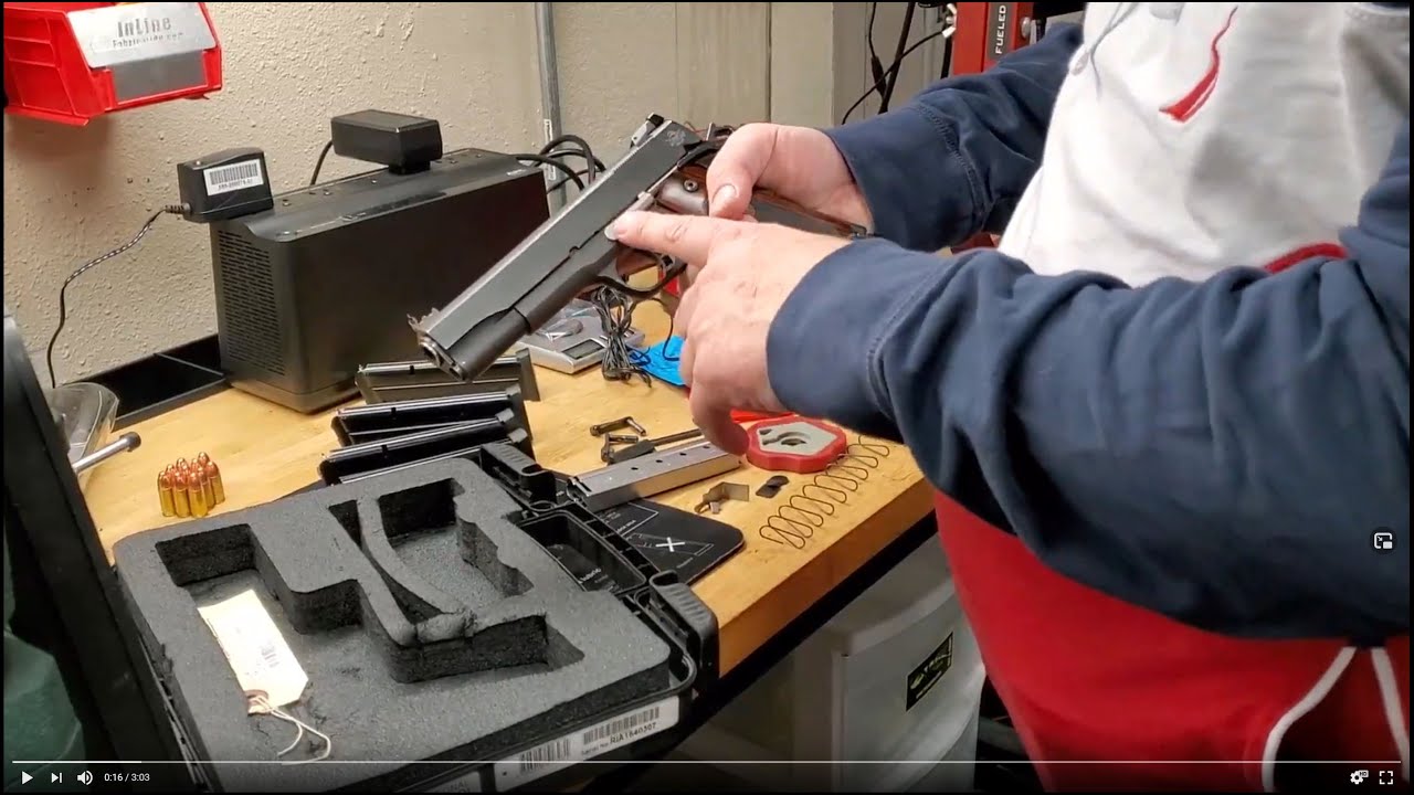Part 2: Diagnosing and fixing 1911 slide stop issues