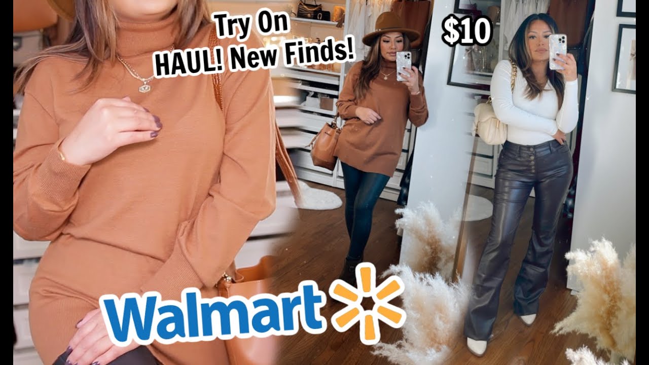 HUGE! WALMART WINTER CLOTHING TRY ON HAUL! NEW ITEMS! WINTER AFFORDABLE FASHION! WALMART WEDNESDAY!