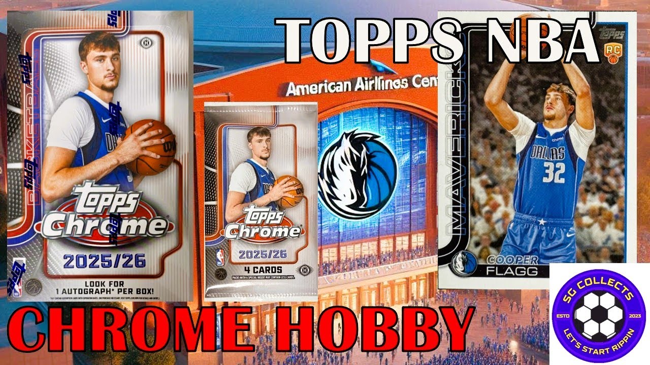 Дайте мне Купера Флэгга! | Topps Chrome Hobby 25/26