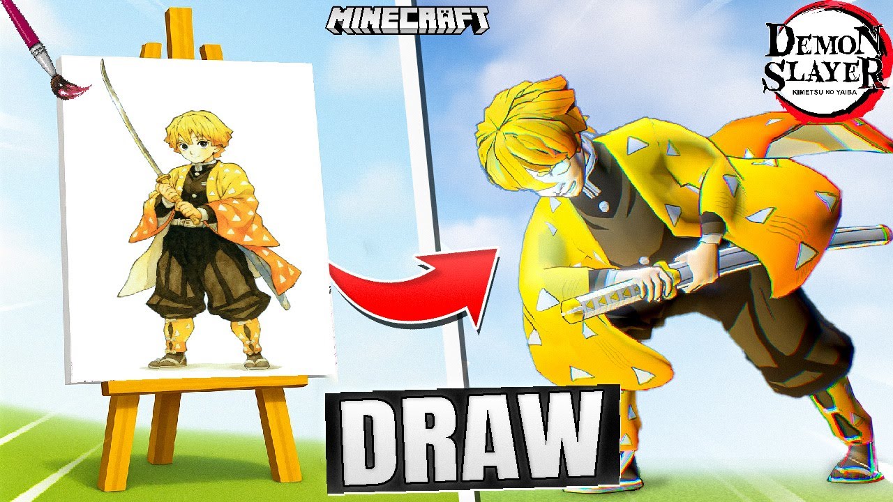DRAWING SUPERHERO BUILD BATTLE IN MINECRAFT with @ProBoiz95 [Episode 30]