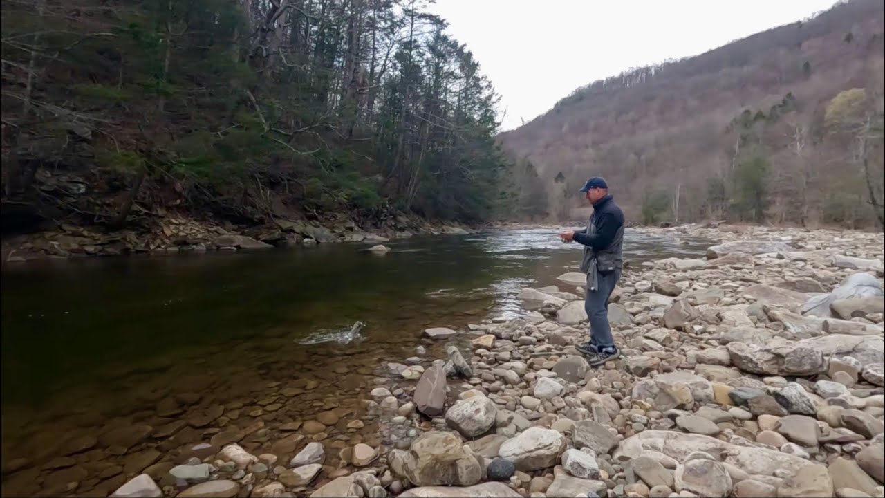 Fishing For PA MOUNTAIN TROUT! (Worlds End State Park)