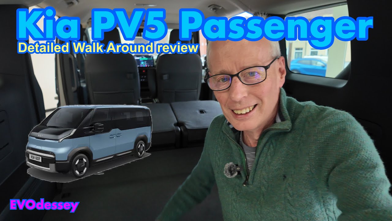 Подробный обзор Kia PV5 Passenger