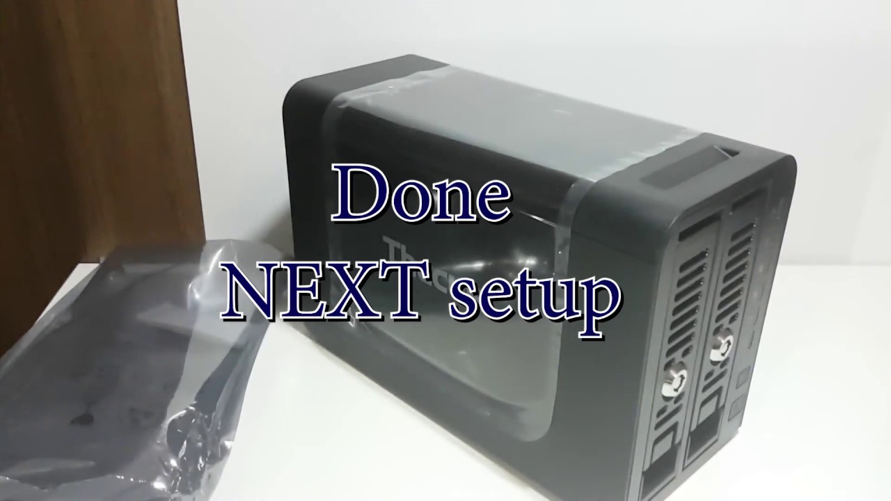 Thecus N2350 Installing Hard drives and setting up RAID 1