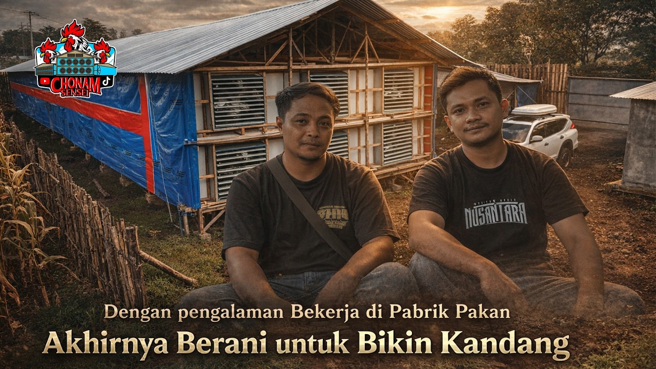 Bangun Kandang Untuk Mas Pensiaun 8x40m || Bpk Basuki Pasuruan