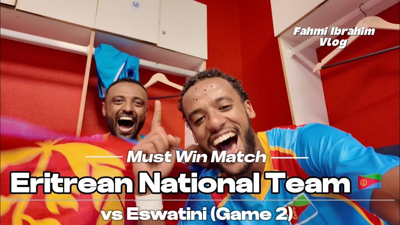 AFTER 18 YEARS! 🇪🇷 WE DID IT. WE QUALIFIED. Eritrea vs ESWATINI #eritrea #football 