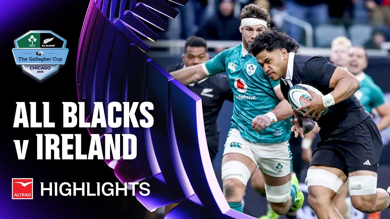 HIGHLIGHTS | All Blacks v Ireland | Chicago, 2025