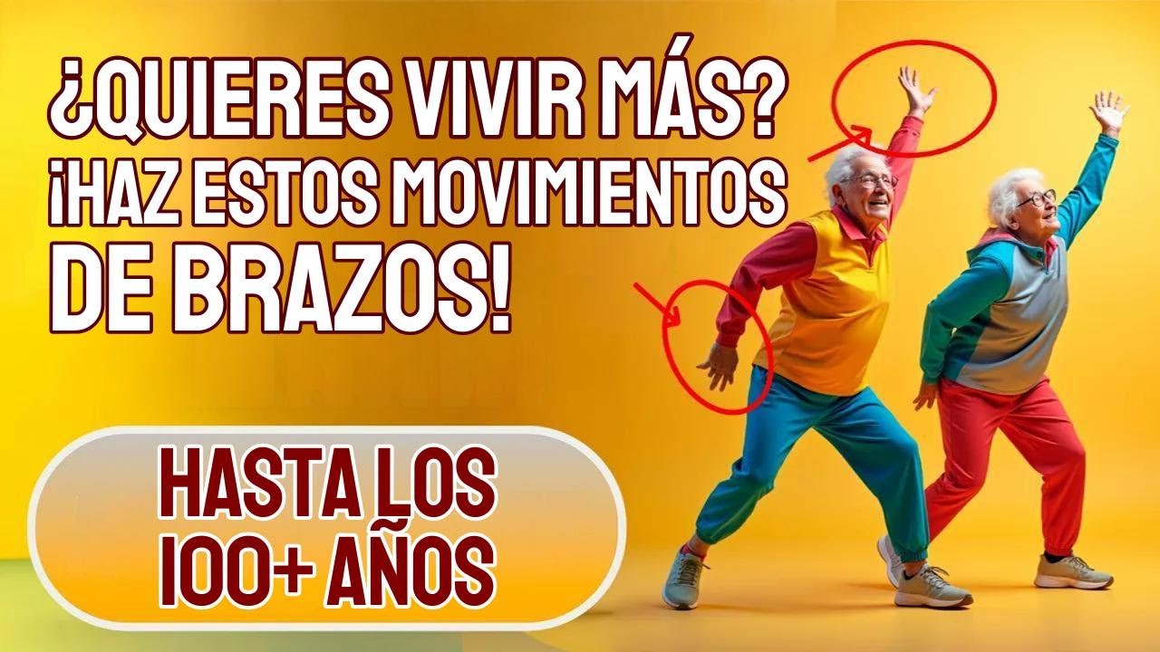 5 Minutos de Ejercicios que PROLONGARÁN TU VIDA! | Secretos de MOVIMIENTOS DE BRAZOS