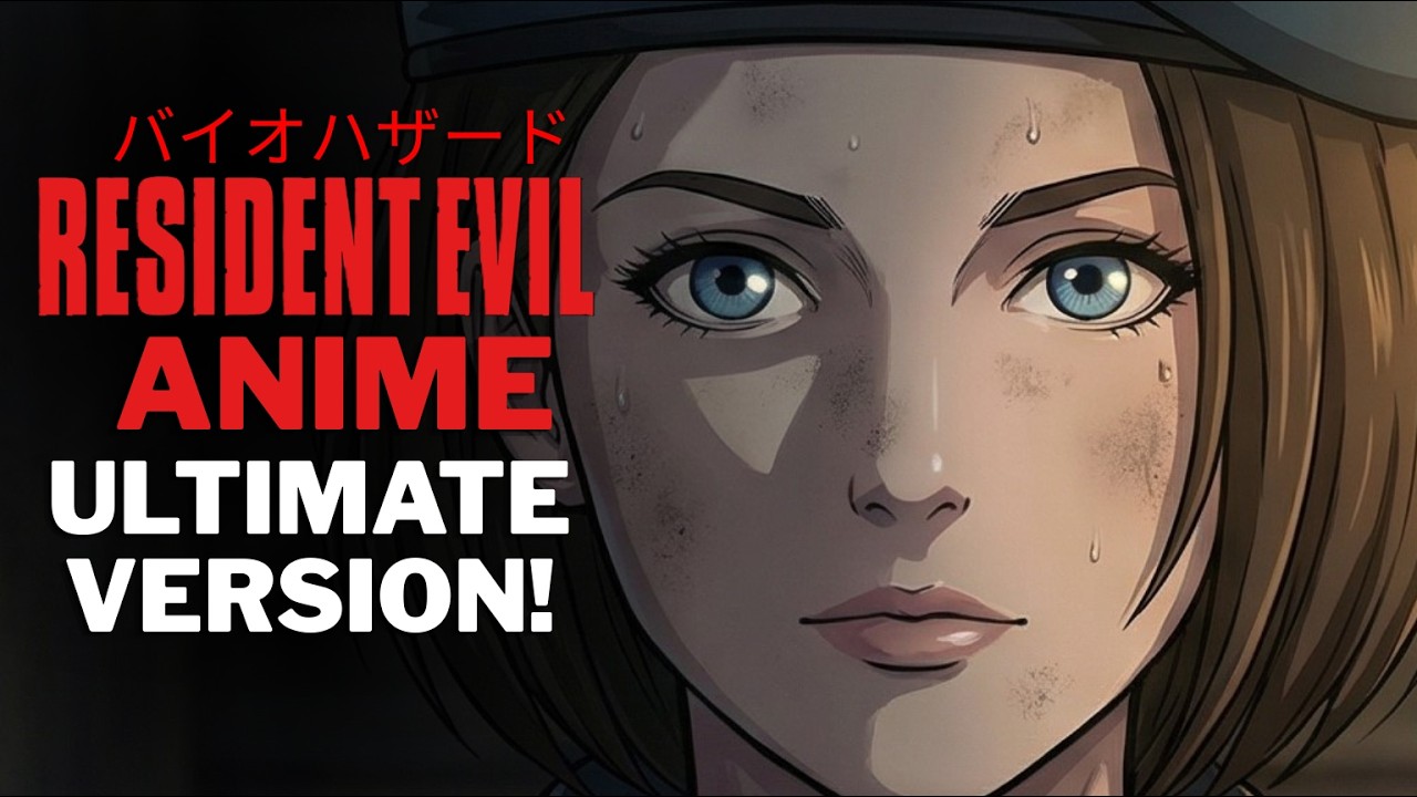 RESIDENT EVIL 1 АНИМЕ: Анонс финальной версии 4K 60FPS