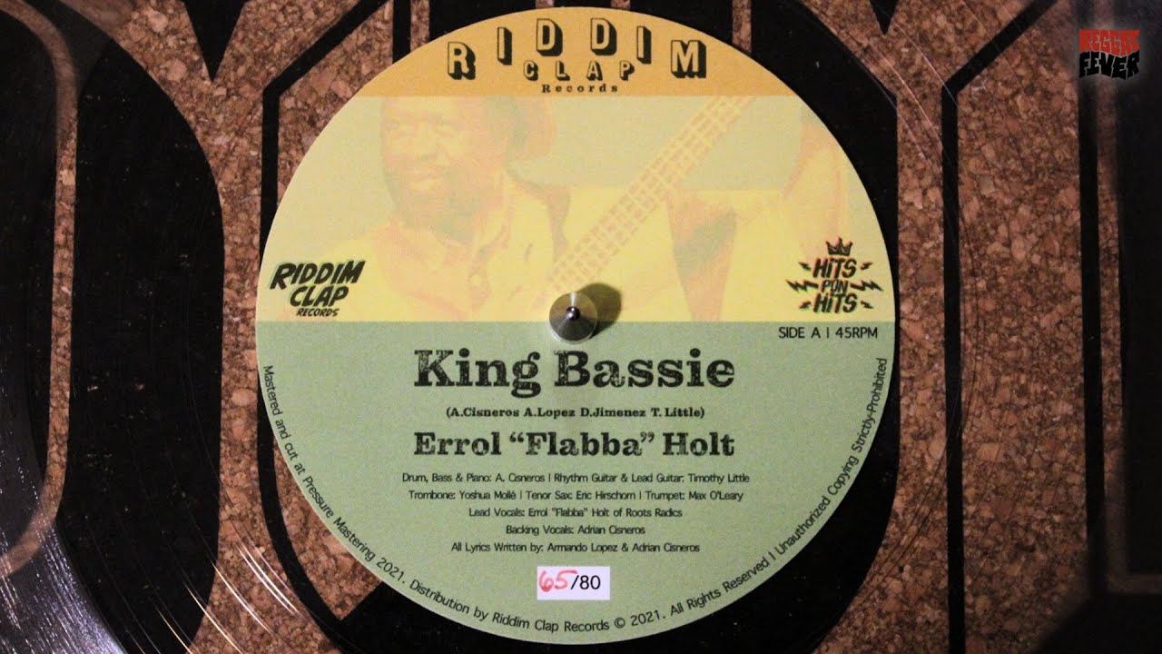 Errol 'Flabba' Holt - King Bassie & Dub (2021 US Roots Reggae)