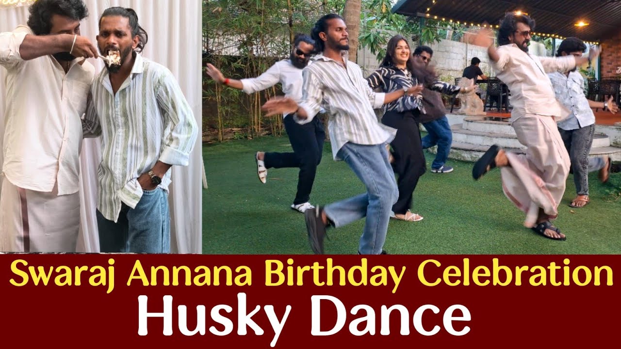 Husky Dance 😂 | Swaraj Annana Birthday Celebration | Manishshettyvlog