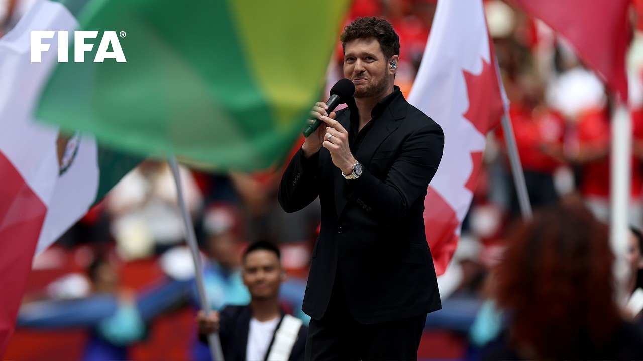 Michael Bubl&eacute; performs Bring It On Home to Me at FIFA World Cup 2026 Opening Match in Canada!