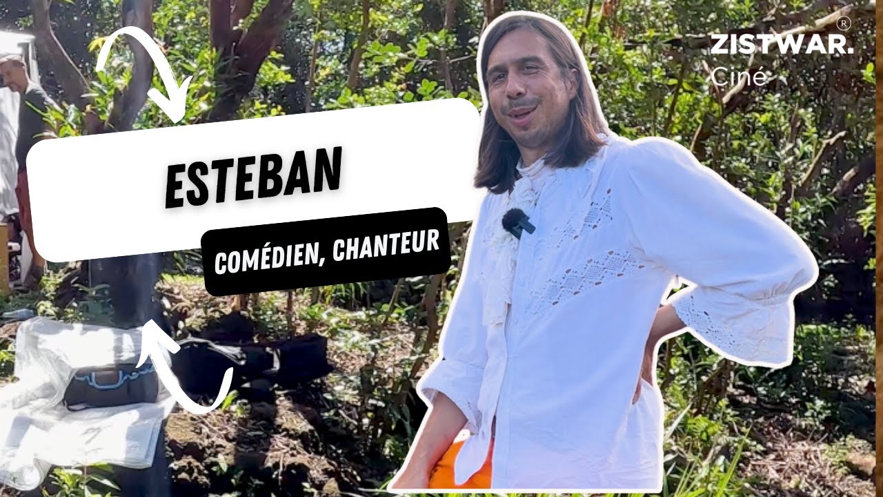 Coulisses/Tournages🇷🇪  : Interview de l'acteur/chanteur Esteban sur le long métrage Vade retro.
