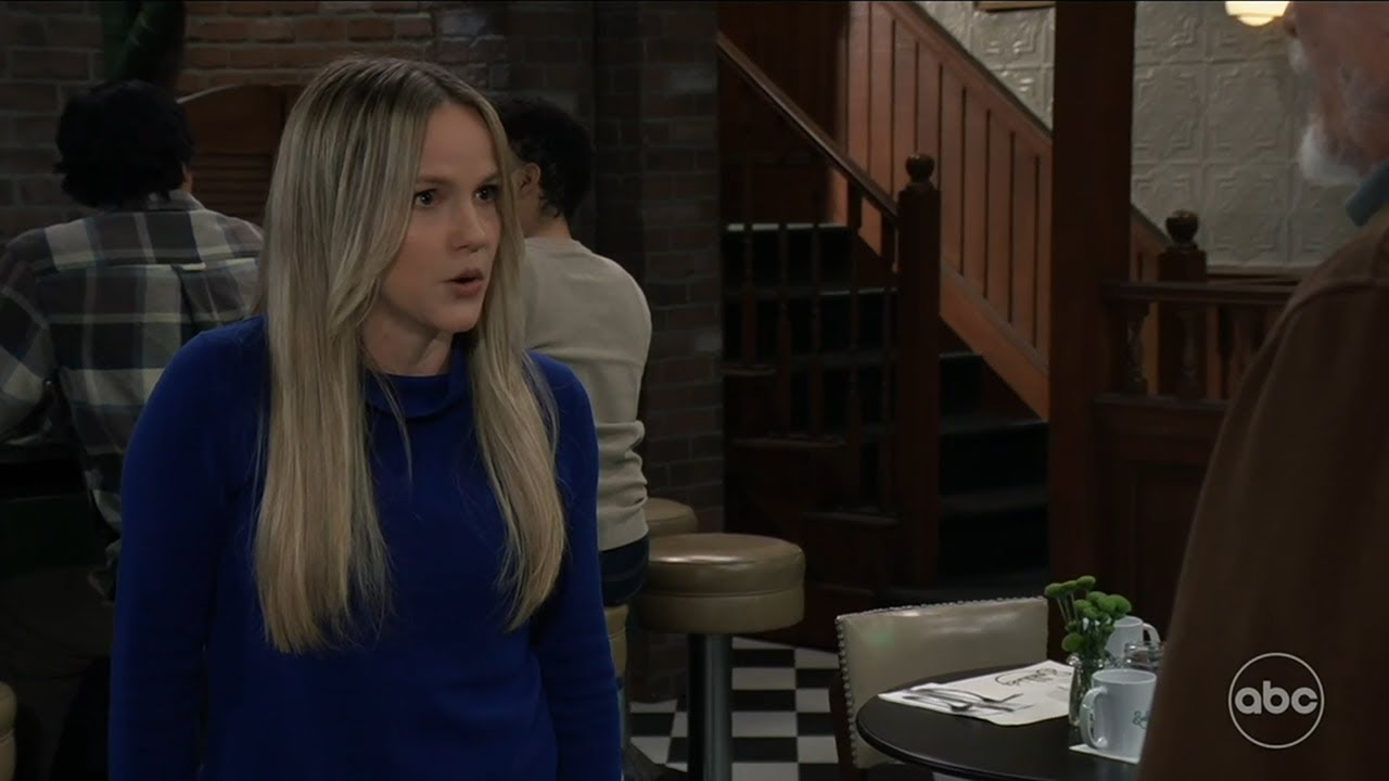 Lulu Panics When Cyrus Yells At Her & She Calls Anna For Help on General Hospital (Feb. 7, 2025)